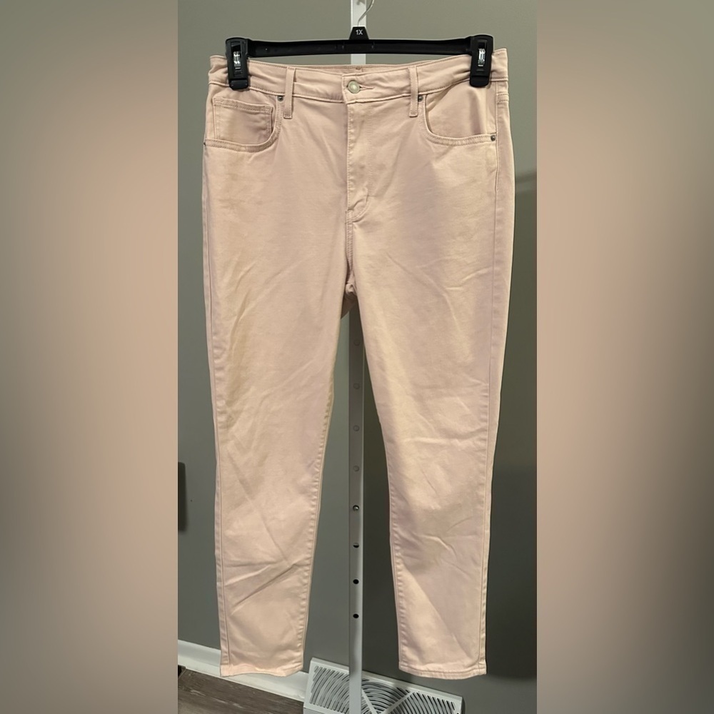 Levi’s Pink 721 High Rise Skinny Ankle Jeans - Size 32